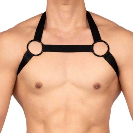 Private Structure Body Harness - Black