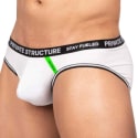 Private Structure Essence Odyssey Briefs - White