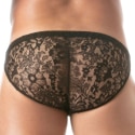 TOF Paris Slip Mini en Dentelle Noir