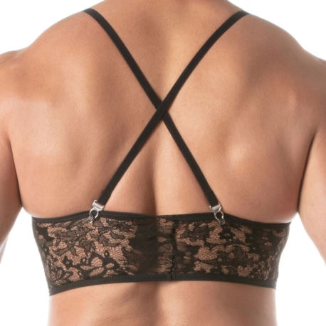 TOF Paris Bustier en Dentelle Noir