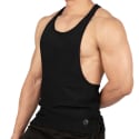 Private Structure Party Troop Harness Tank Top - Black