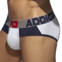 Addicted Slip Trey Coton Blanc - Marine