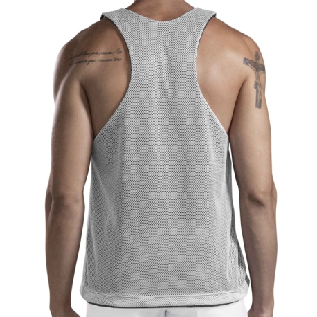 Clever Reversible Tank Top - White - Black