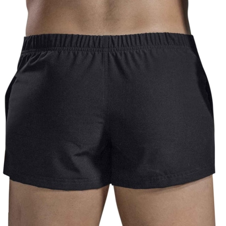 Clever Ocean Swim Shorts - Black