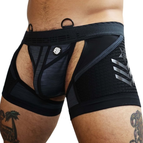 Breedwell Boxer Jock Chock Cockpit Noir