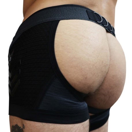 Breedwell Boxer Jock Chock Cockpit Noir