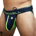 Navy / Neon Green