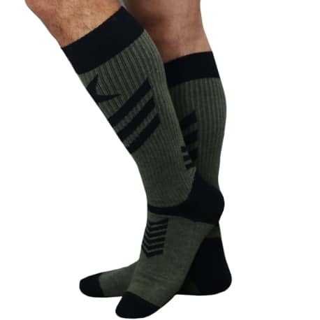 Breedwell Chaussettes Hautes Cockpit Kaki