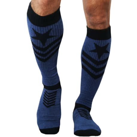 Breedwell Chaussettes Hautes Cockpit Bleu Marine