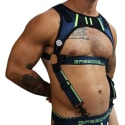 Breedwell Cockpit Harness - Navy - Neon Green