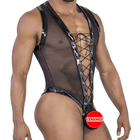 CandyMan Body String Gladiator Noir