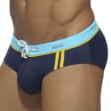 Addicted Sport Detail Binding Swim Brief - Navy