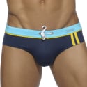 Addicted Slip de Bain Sport Detail Binding Marine