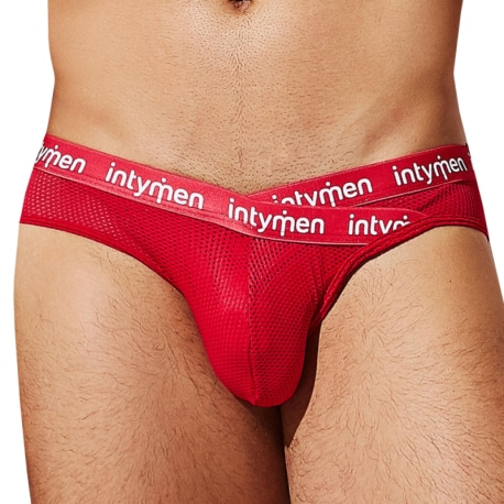 Intymen Cross Briefs - Red