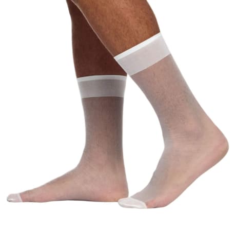 Modus Vivendi Chaussettes Transparentes Blanches