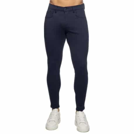 Addicted Pantalon Slim Svelte Bleu Marine