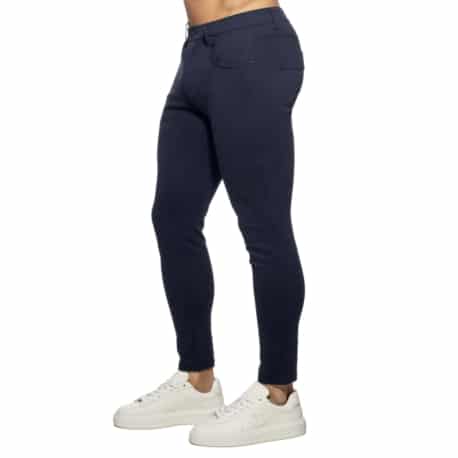 Addicted Pantalon Slim Svelte Bleu Marine