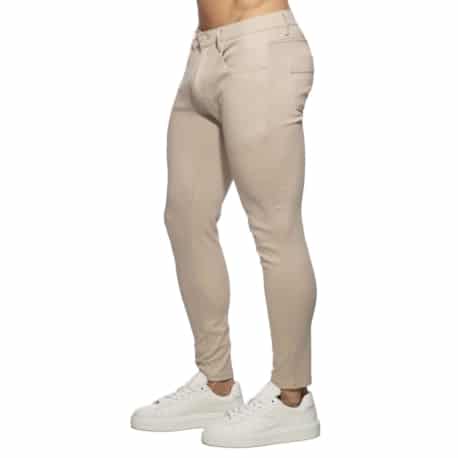 Addicted Pantalon Slim Svelte Beige