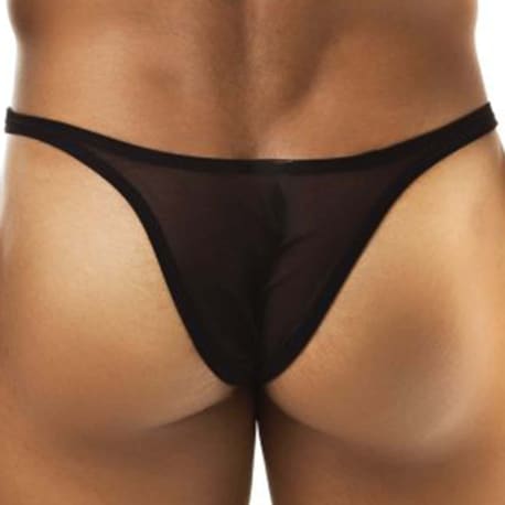 Joe Snyder Capri Mesh Thong - Black