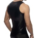 AD Fetish Débardeur Shoulder Zip Rub Noir 