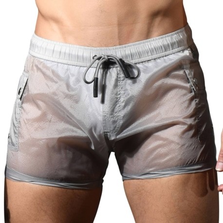 Andrew Christian Short Cargo Capsule Naked Truth Gris 