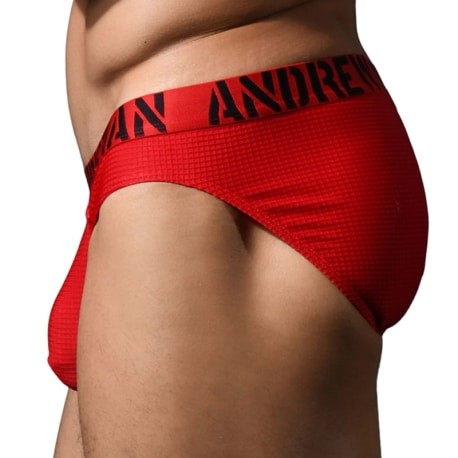 Andrew Christian Almost Naked Ultra Soft Briefs - Red