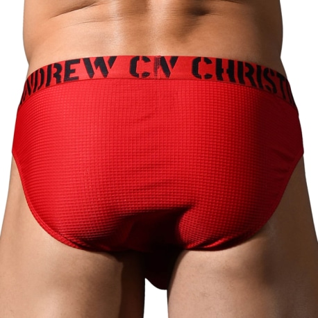 Andrew Christian Almost Naked Ultra Soft Briefs - Red