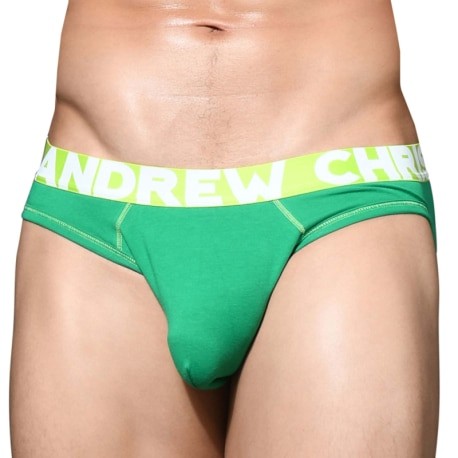 Andrew Christian Almost Naked Hang-Free Jock - Green