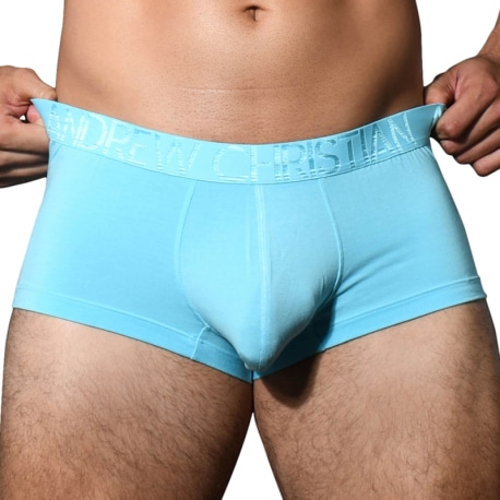 Andrew Christian Almost Naked Happy Modal Trunks - Sky Blue