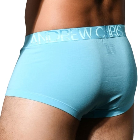 Andrew Christian Almost Naked Happy Modal Trunks - Sky Blue