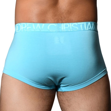 Andrew Christian Almost Naked Happy Modal Trunks - Sky Blue