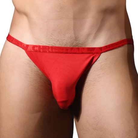 Andrew Christian Slip Tanga Almost Naked Lust Modal Rouge