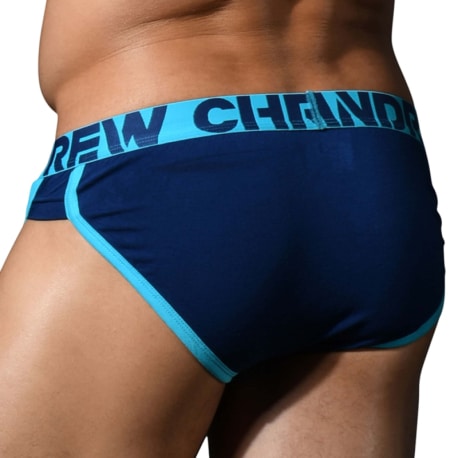 Andrew Christian Almost Naked Retro Bamboo Briefs - Navy