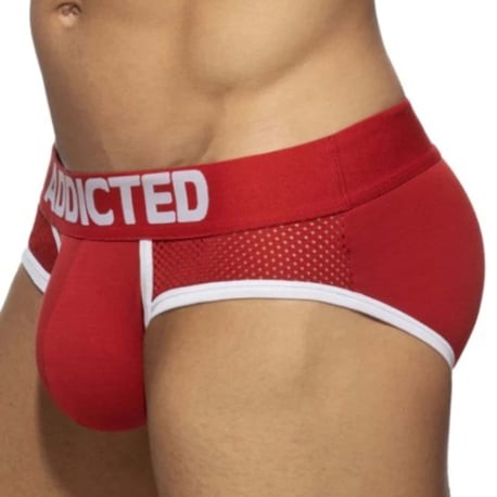 Addicted Slip Combi Mesh Coton Rouge