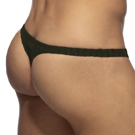 Addicted Horny Thong - Khaki