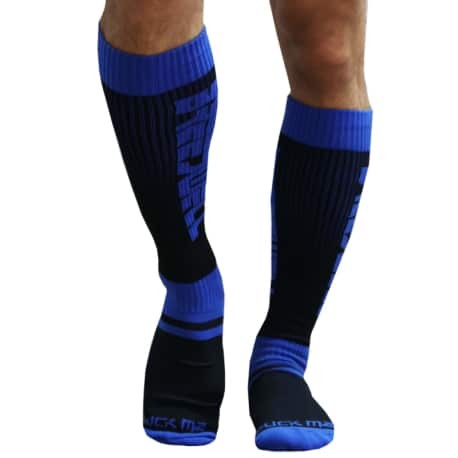 Breedwell Chaussettes Hautes Eternity - Bleu - Noir