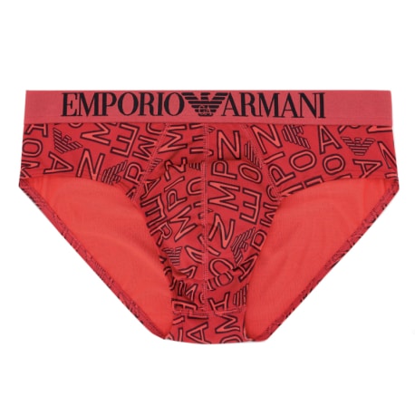 Emporio Armani Slip All Over Microfiber Rouge