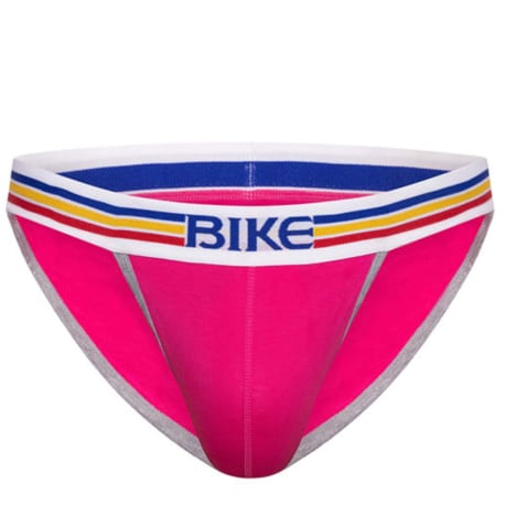 Bike Slip Tanga Coton Rose 