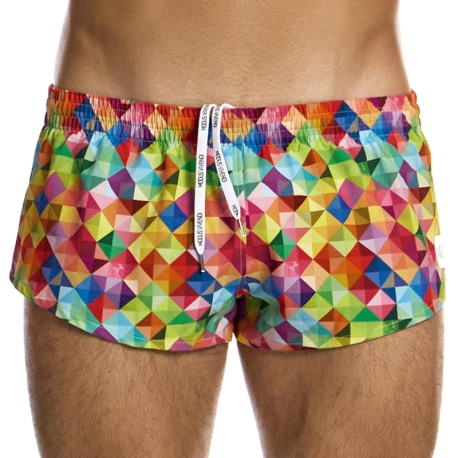 Modus Vivendi Rainbow Swim Shorts