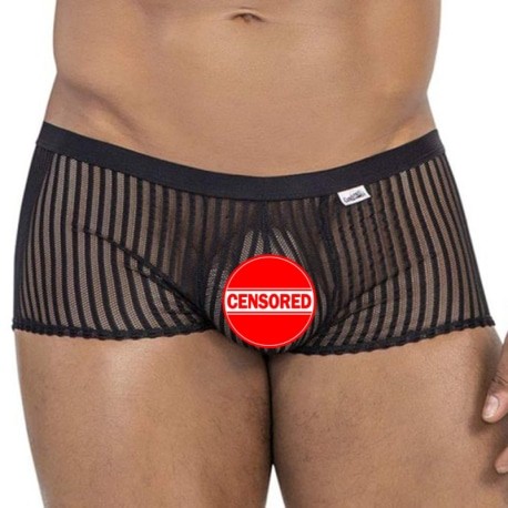 CandyMan Shorty Mesh Rayé Noir