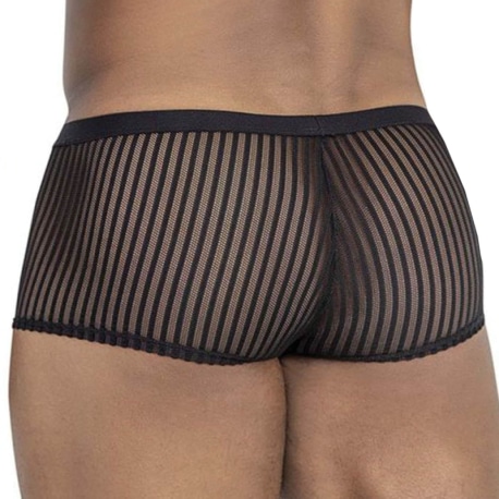 CandyMan Shorty Mesh Rayé Noir