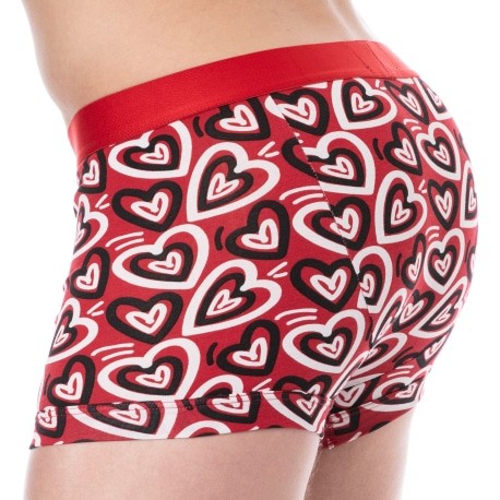 Emporio Armani Valentine Boxer Briefs - Hearts