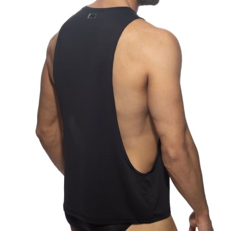 Addicted Veloz Dry Low Rider Tank Top - Black