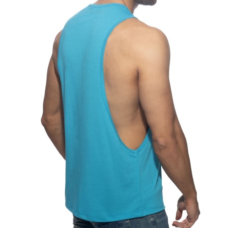 Addicted AD Low Rider Tank Top - Turquoise