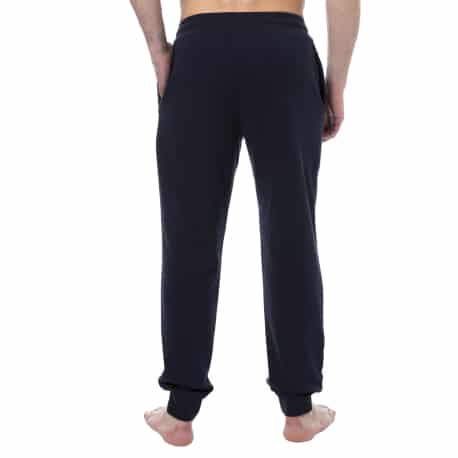 Emporio Armani Pantalon Basic Terry Bleu Marine