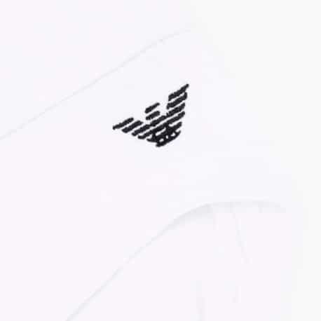 Emporio Armani Slip Eagle Rib Blanc