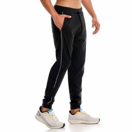 JOR Pantalon Jogging Bosse Noir