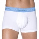 Calvin Klein Lot de 3 Shortys Cotton Stretch Blancs Ceinture Bleue