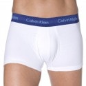 Calvin Klein Lot de 3 Shortys Cotton Stretch Blancs Ceinture Bleue