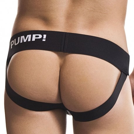 Jock Strap Pump! Noir